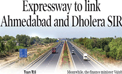 Expressway Ahmedabad Dholera