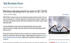 Dholera development Q1 FY2015